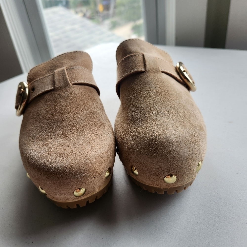 See By Chloé suede clogs size 35 BNWOB - Picture 5 of 11